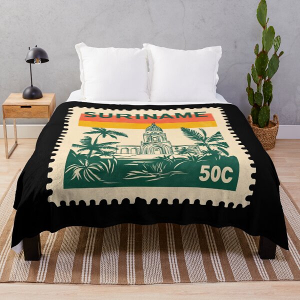 Item preview, Suriname Vintage Postage Stamp - Paramaribo designed and sold by tiigerdad.