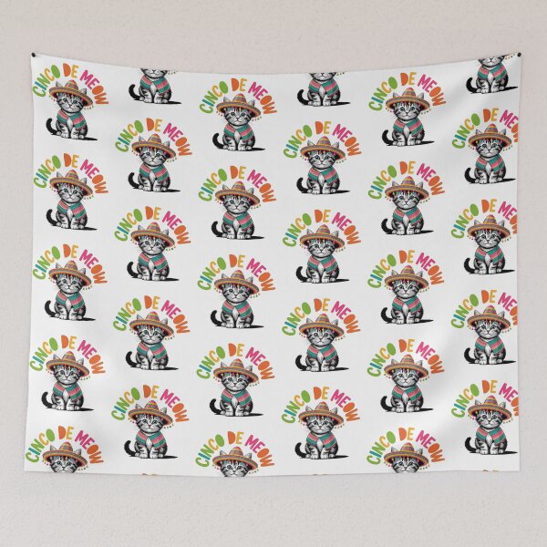 Item preview, Cute Fiesta Cat Lover designed and sold by QuiteOrbit.