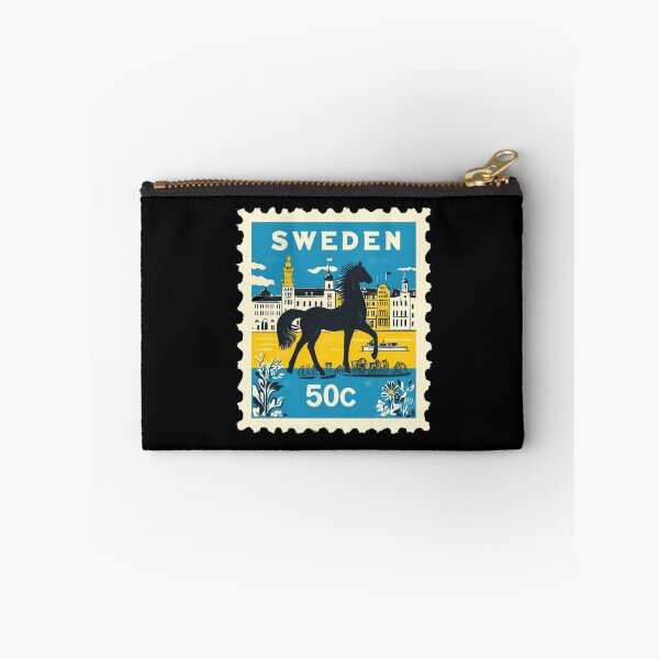 Item preview, Sweden Vintage Postage Stamp - Dala Horse designed and sold by tiigerdad.