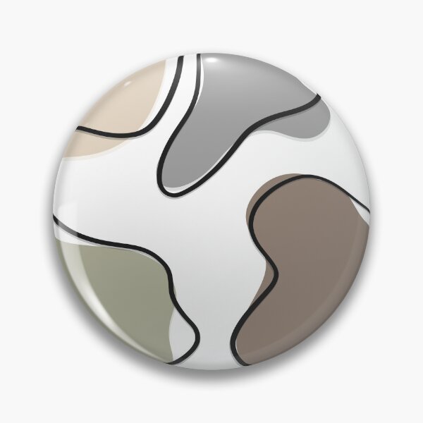 Item preview, Abstract Neutral Organic Shapes designed and sold by Barelythere2324.