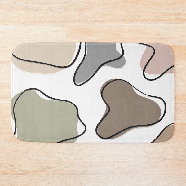 Item preview, Abstract Neutral Organic Shapes designed and sold by Barelythere2324.
