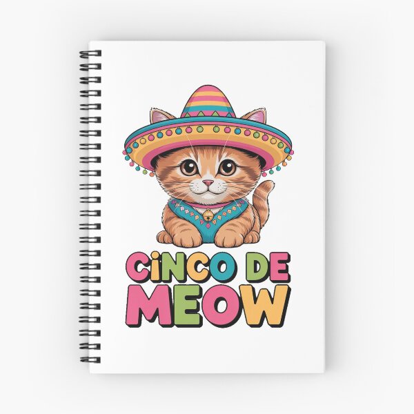 Item preview, Cinco De Meow Cat Funny Holiday designed and sold by QuiteOrbit.
