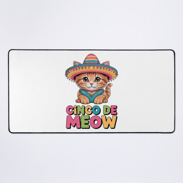 Item preview, Cinco De Meow Cat Funny Holiday designed and sold by QuiteOrbit.