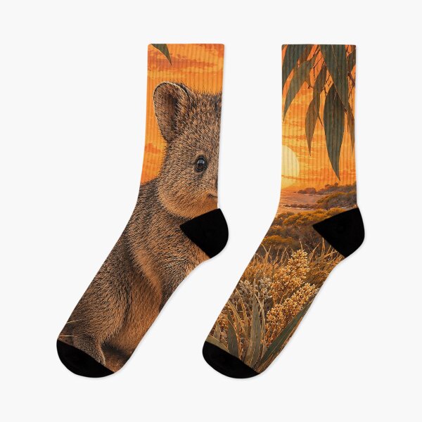 Item preview, Quokka by the Coastal Sunset designed and sold by Pixel Junkies Studio.