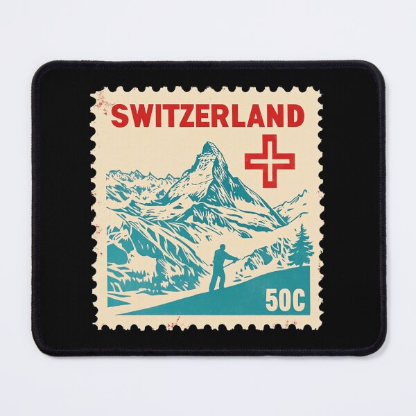 Item preview, Switzerland Vintage Postage Stamp - Matterhorn designed and sold by tiigerdad.