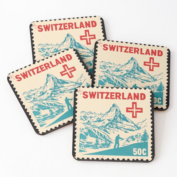 Item preview, Switzerland Vintage Postage Stamp - Matterhorn designed and sold by tiigerdad.