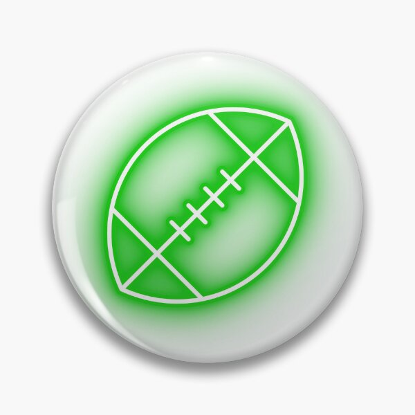 Artikelvorschau, Neonfarbener NFL-Ball entworfen und verkauft von Pop Drop Shop .