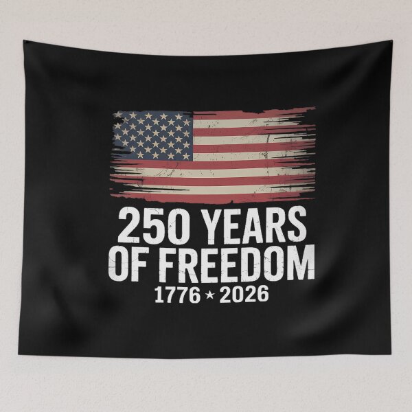 Item preview, USA 250th Anniversary 1776 2026 Patriotic Flag designed and sold by TyraYoung.