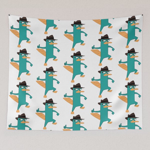Item preview, Perry The Platypus From Phineas And Ferb designed and sold by rais-onHallam.