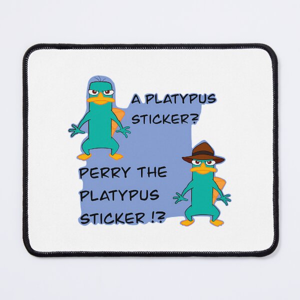 Item preview, Perry The Platypus Sticker designed and sold by rais-onHallam.