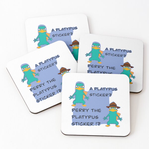 Item preview, Perry The Platypus Sticker designed and sold by rais-onHallam.