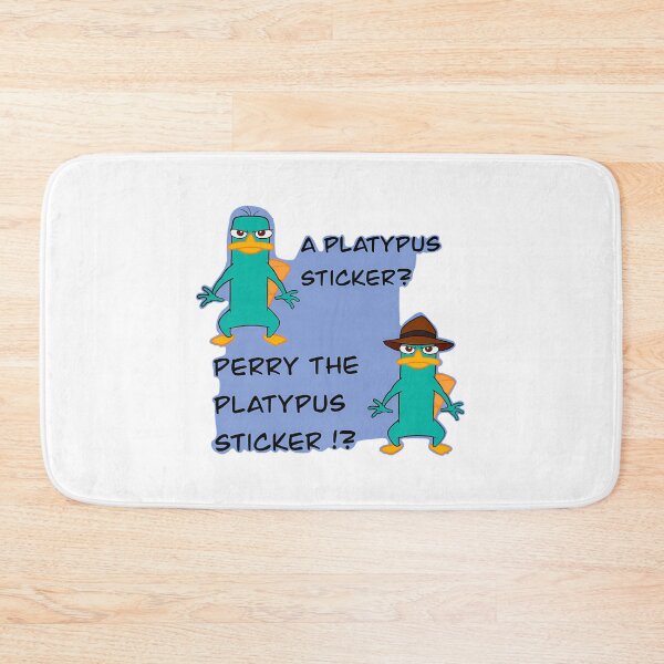 Item preview, Perry The Platypus Sticker designed and sold by rais-onHallam.