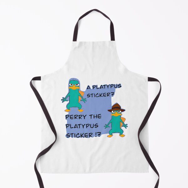 Item preview, Perry The Platypus Sticker designed and sold by rais-onHallam.