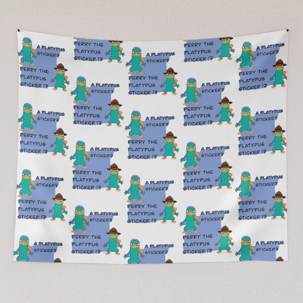 Item preview, Perry The Platypus Sticker designed and sold by rais-onHallam.