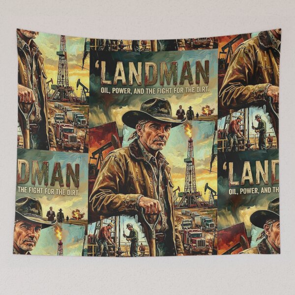 Item preview, Landman: Oil, Power, and the Fight for the Dirt designed and sold by Art's Diner.
