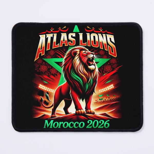 Item preview, Morocco Football Fan designed and sold by Zenith-Co.