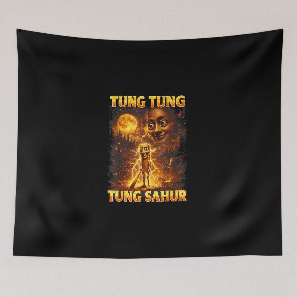 Item preview, Tung Tung Tung Sahur is Calling Funny Italian Brainrot  designed and sold by MatherFisher.