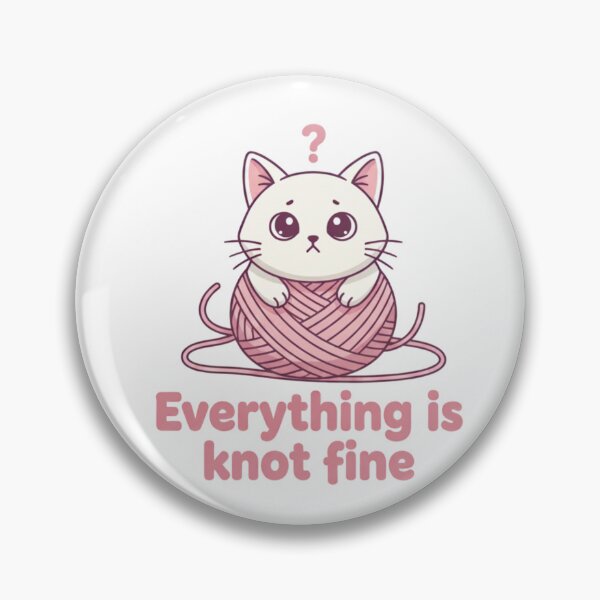 Artikelvorschau, Everything Is Knot Fine Funny  entworfen und verkauft von VanSum.