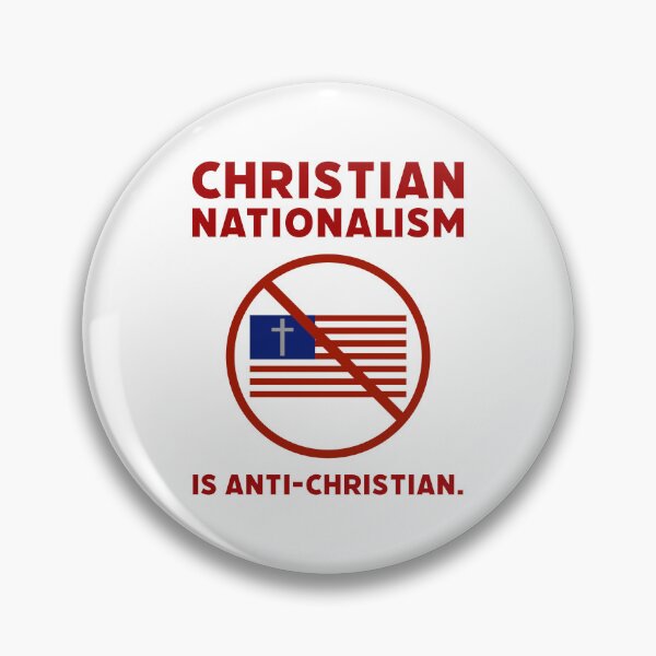 Item preview, Christian nationalism is anti-Christian. designed and sold by Rachel the Artist .