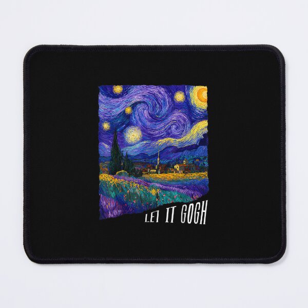 Item preview, Let it Gogh Funny Vincent Van Gogh Starry Night Design designed and sold by MatherFisher.
