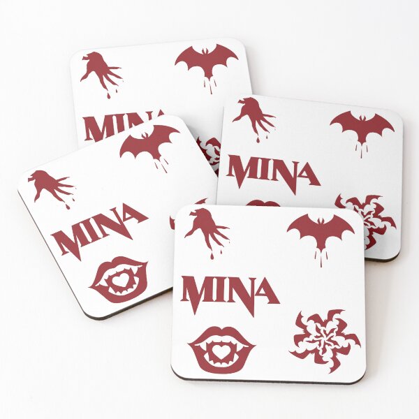 Item preview, Mina DeadLock Ability Stickers Flat Red designed and sold by SoFrazi.