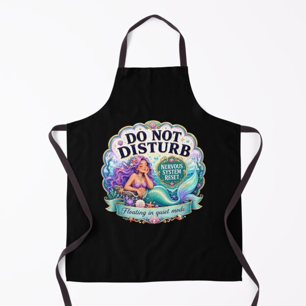 Item preview, Do Not Disturb Mermaid Nervous System Reset Quiet Mode Design designed and sold by HappyStimsCo.