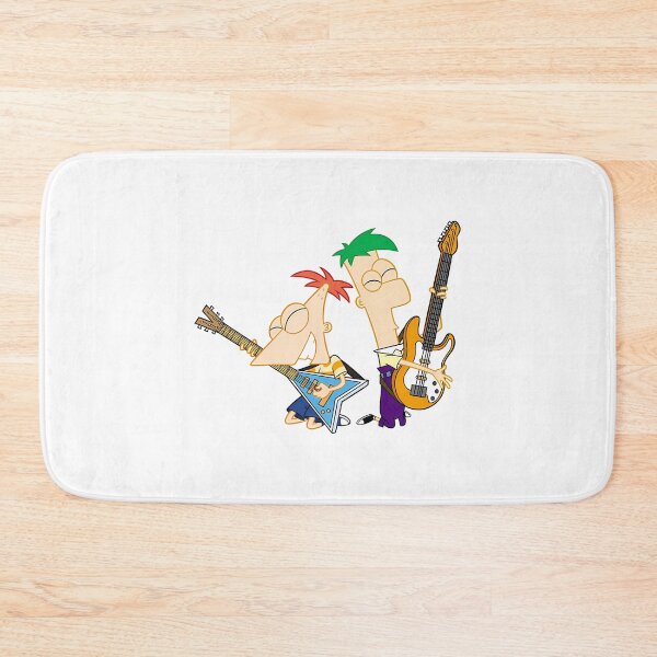 Item preview, Phineas And Ferb Rocking Out Art designed and sold by rais-onHallam.