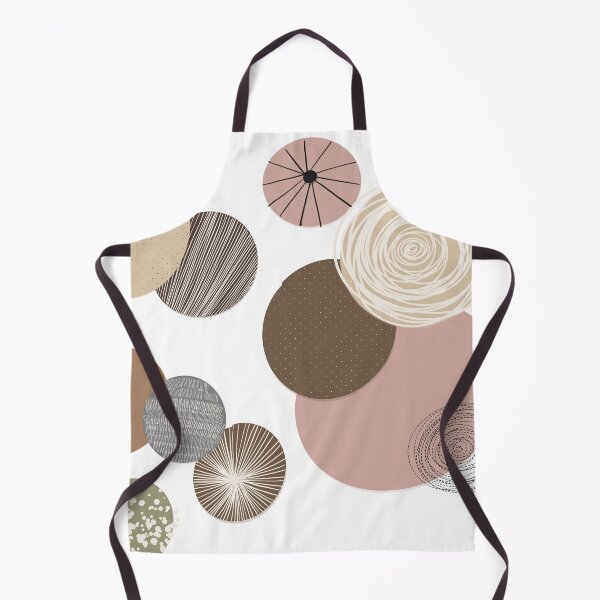 Item preview, Abstract Neutral Circles Pattern Artwork designed and sold by Barelythere2324.