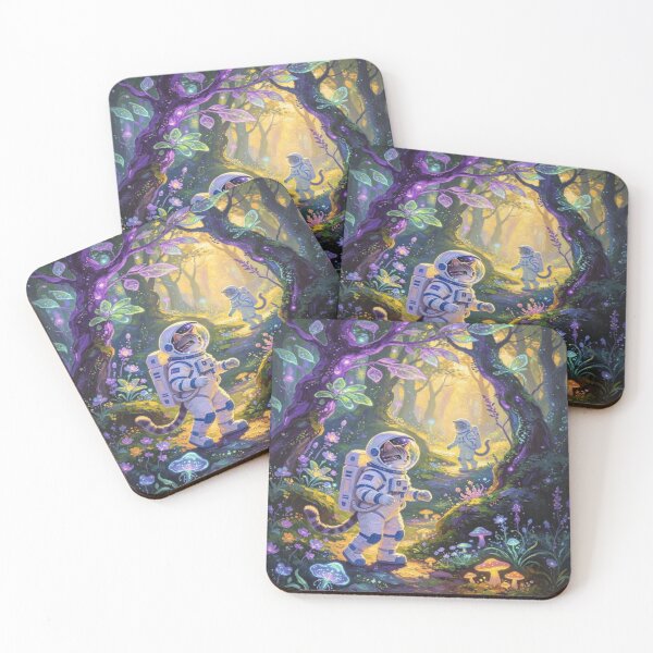 Item preview, JOURNEY THROUGH THE STARLIT FOREST designed and sold by TeyArtWork.