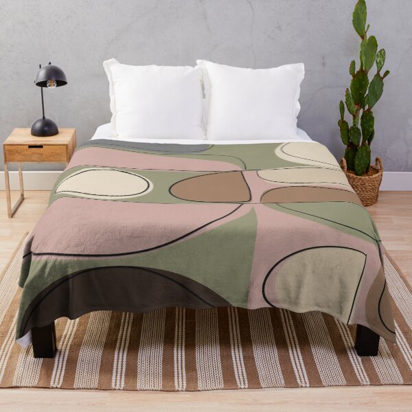 Item preview, Modern Abstract Organic Shapes Pattern designed and sold by Barelythere2324.