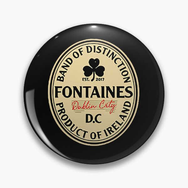 Item preview, Band Of Distintion Fontaines DC Dublin City DC Product Of Ireland designed and sold by otmanox.