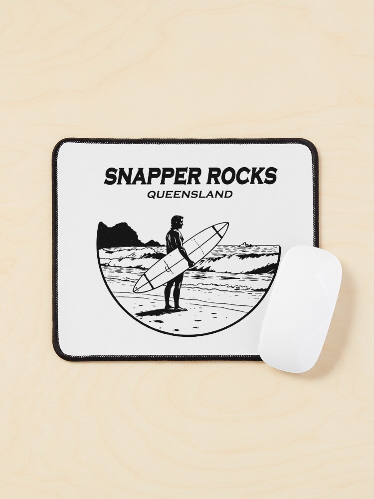 Thumbnail 1 of 5, Mouse Pad, Snapper Rocks designed and sold by blankshirt.