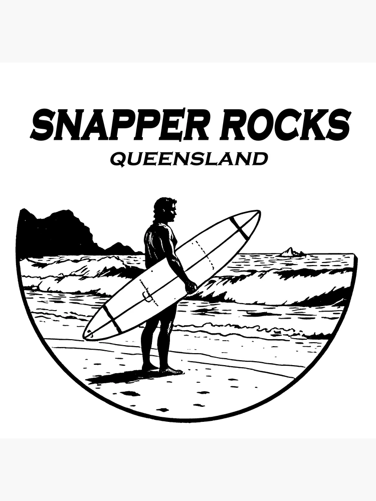 Thumbnail 3 of 3, Poster, Snapper Rocks designed and sold by blankshirt.