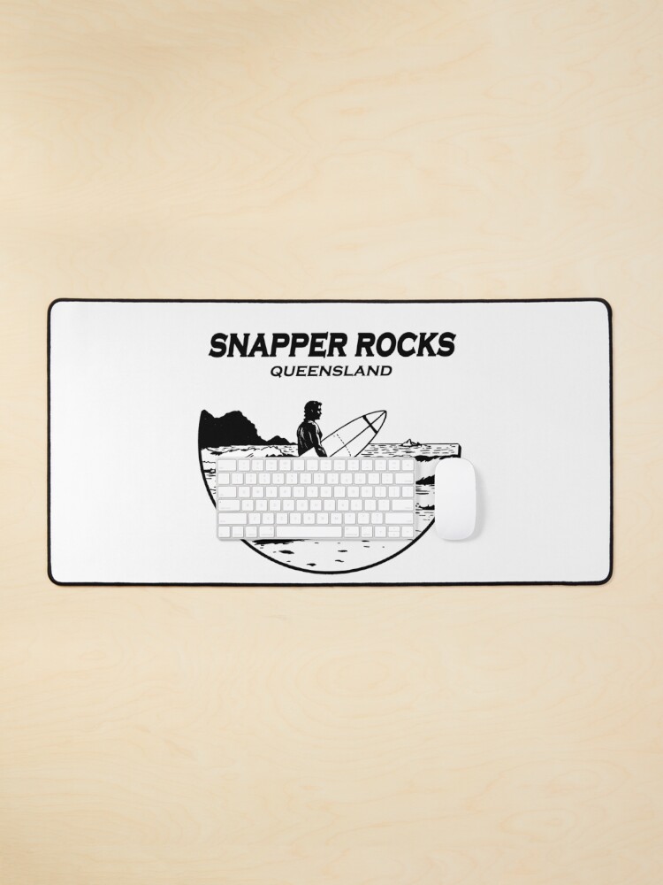 Thumbnail 1 of 5, Mouse Pad, Snapper Rocks designed and sold by blankshirt.