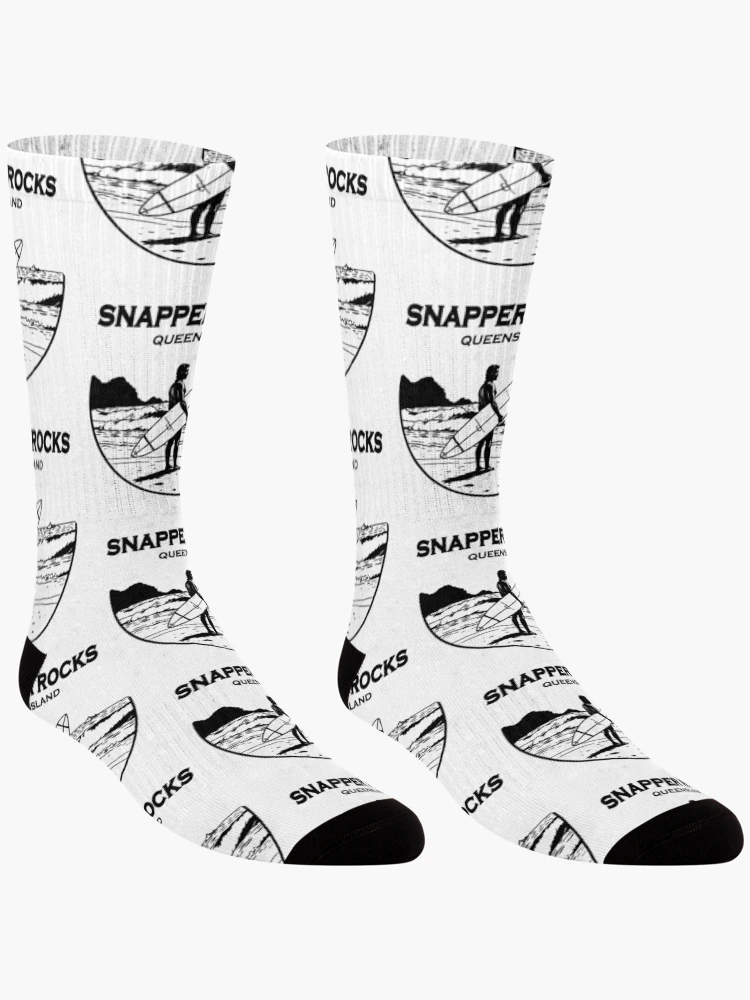 Thumbnail 3 of 5, Socks, Snapper Rocks designed and sold by blankshirt.