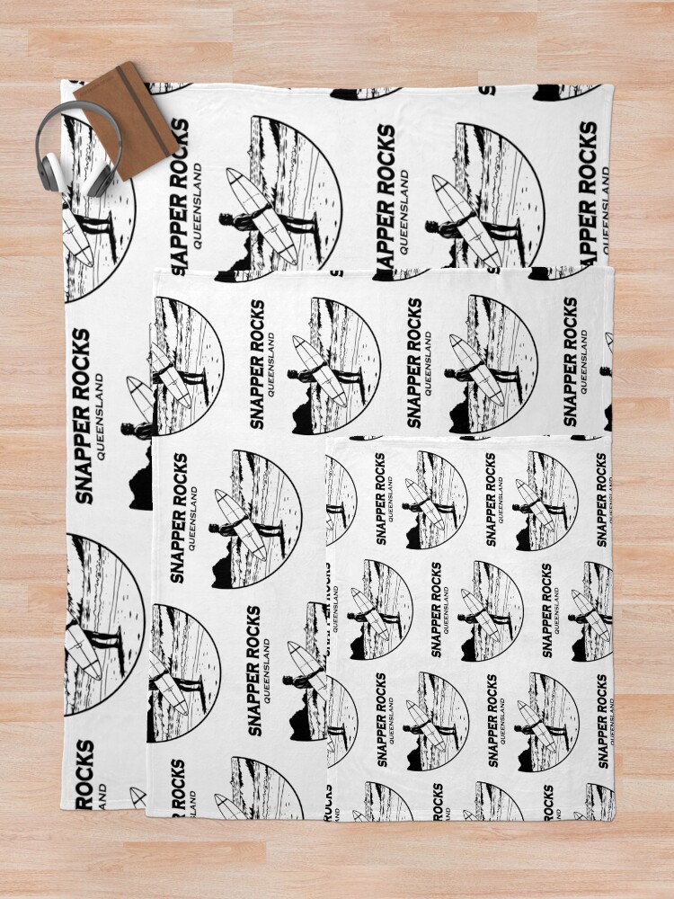Thumbnail 5 of 6, Throw Blanket, Snapper Rocks designed and sold by blankshirt.