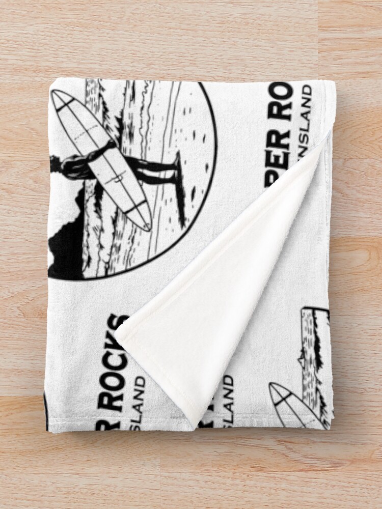 Thumbnail 3 of 6, Throw Blanket, Snapper Rocks designed and sold by blankshirt.