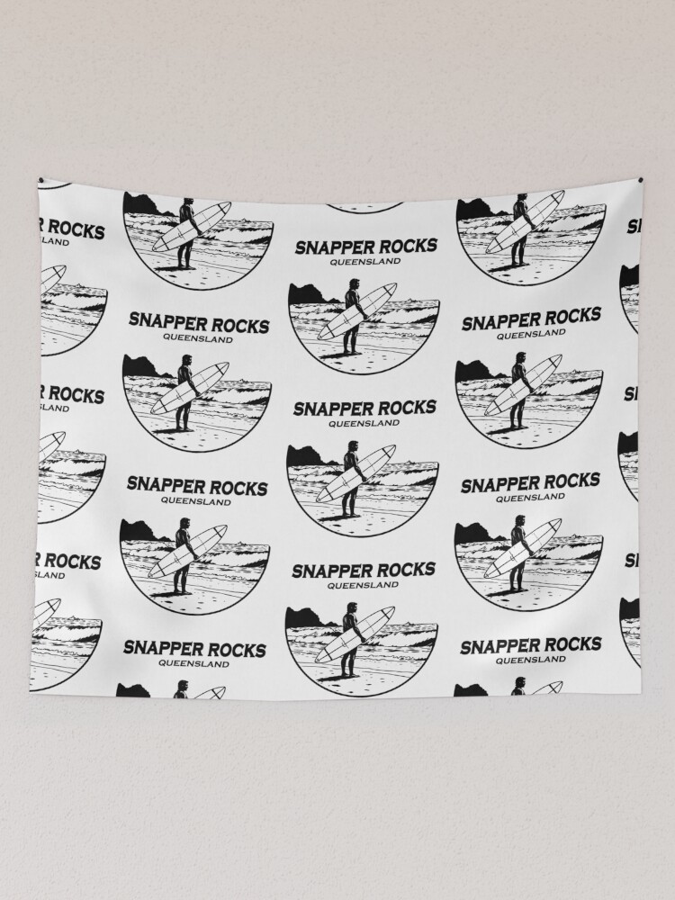 Thumbnail 2 of 3, Tapestry, Snapper Rocks designed and sold by blankshirt.