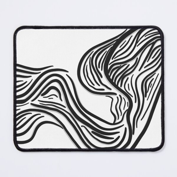 Item preview, Abstract Fluid Wave Line Illustration designed and sold by Barelythere2324.