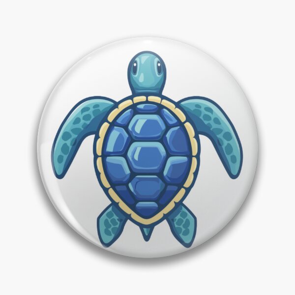 Item preview, blue turtle designed and sold by Pop Drop Shop .