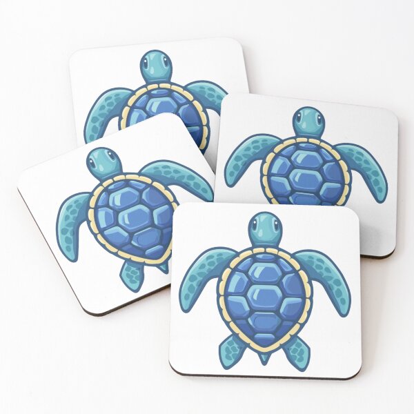 Item preview, blue turtle designed and sold by Pop Drop Shop .