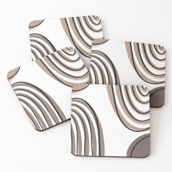Item preview, Neutral Abstract Rainbow Pattern designed and sold by Barelythere2324.