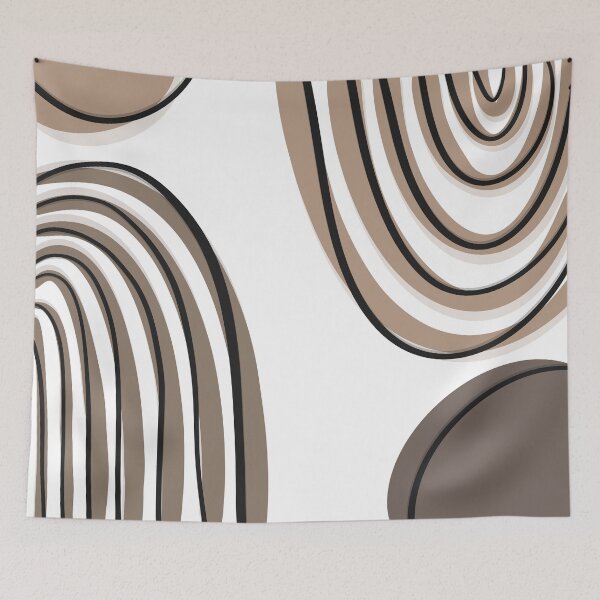 Item preview, Neutral Abstract Rainbow Pattern designed and sold by Barelythere2324.