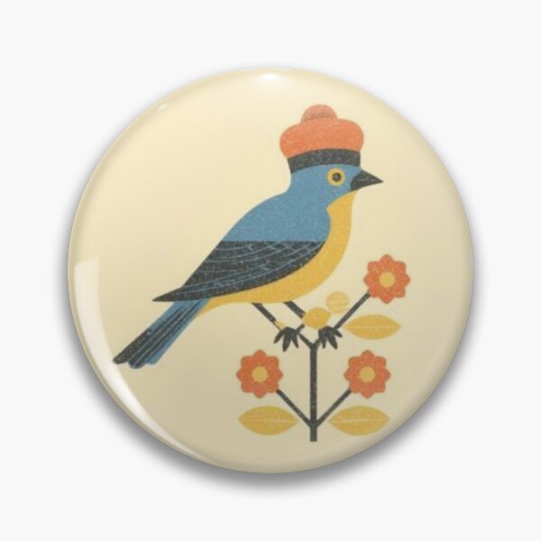 Item preview, Folk Bird Bloom designed and sold by mellow-koko.