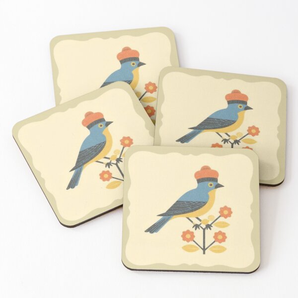 Item preview, Folk Bird Bloom designed and sold by mellow-koko.
