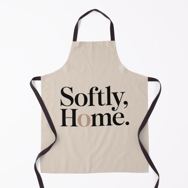 Item preview, Softly, Home – Minimal Comfort & Belonging Quote Design designed and sold by Irene Catchmind.