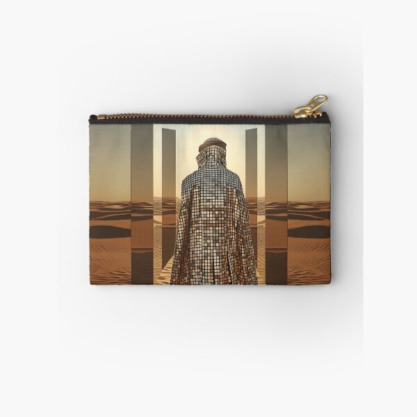 Item preview, Mirror Wanderer - Surreal Desert Mirror Cape and Multiple Moons designed and sold by UnRealS.