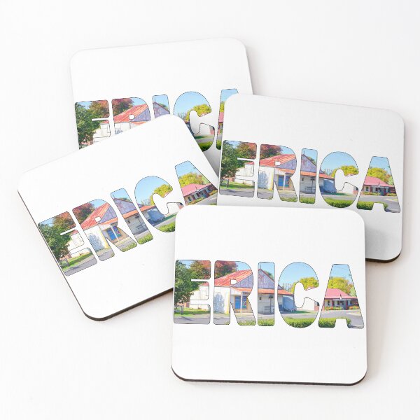 Item preview, ERICA - Victoria Ski Fields Base Camp Town Baw Baw Mount St Gwinear designed and sold by Adam Gormley.