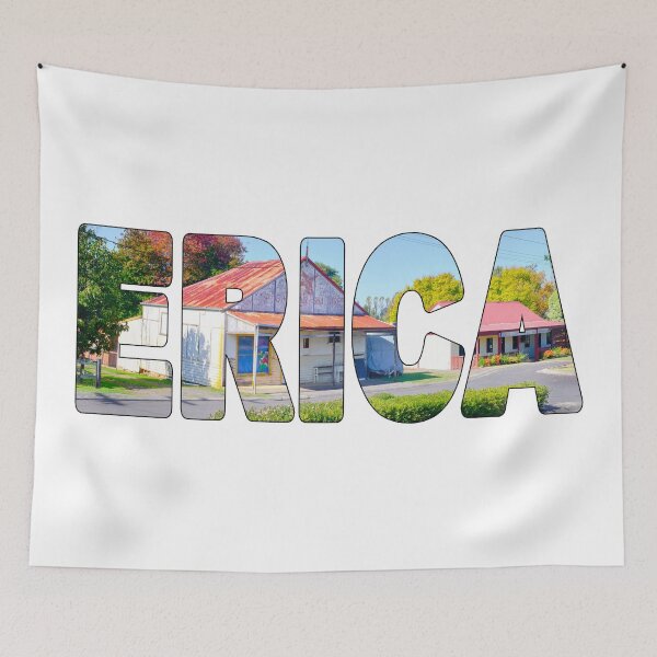 Item preview, ERICA - Victoria Ski Fields Base Camp Town Baw Baw Mount St Gwinear designed and sold by Adam Gormley.
