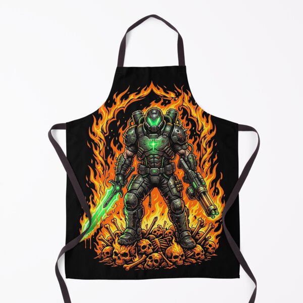 Item preview, Doom Slayer Rage designed and sold by Stickersdevelop.